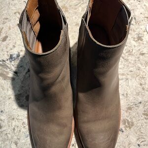 Kork-Ease Grey Ankle Boots.